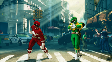 Nash as Red Ranger