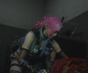 Punk girl Claire
