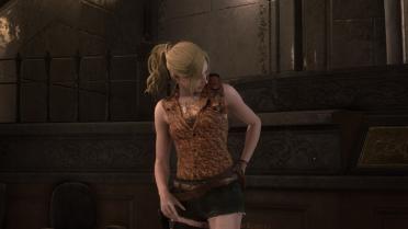 Claire plays Resident Evil 4: Obstructive Pear WIP