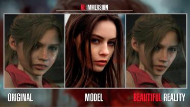 Beautiful Realistic Face-Claire