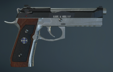Samurai Blade (Wesker Model) Retest-TM Albert 01P Skin
