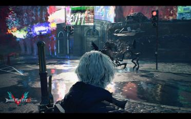 V's hair is Nero