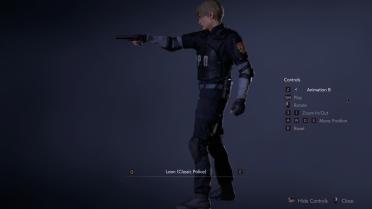 Leon Resident Evil 4 RPD Classic Costume