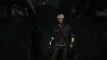 DMC Dante's long hair to Nero