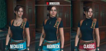 Claire Redfield Darkside Costume-No Vest