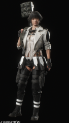Black'n'White Lady