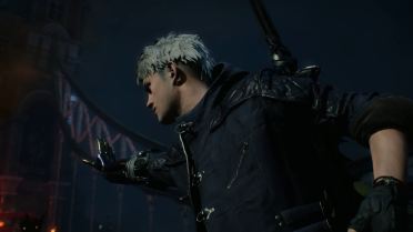 DMC Dante's long hair to Nero