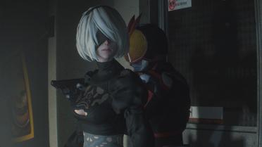 [Nier: Automata] 2B-Broken Clothes-Replace Claire's Classic Costume MOD