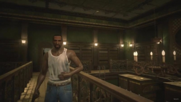 GTA-SA Carl Johnson replaces Leon Aklay Sheriff MOD