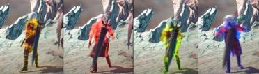 Dante style color effect switch