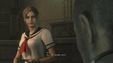 Claire Japanese schoolgirl uniform MOD