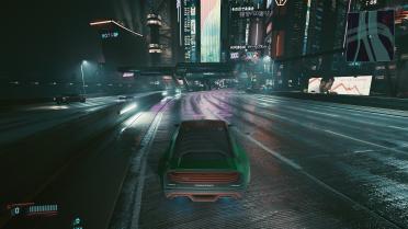 Wet road RTX