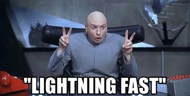 Lightning Fast Hawk