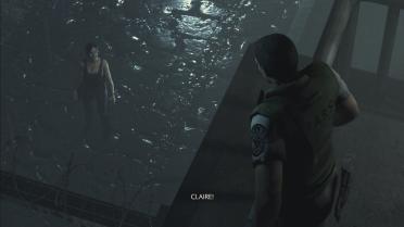 REmake - Chris Stars Over Leon Injured