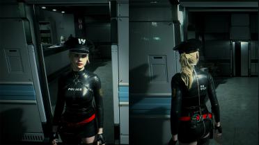 Claire Bad Cop Warden