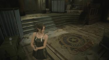 Claire's skirt with physical effects