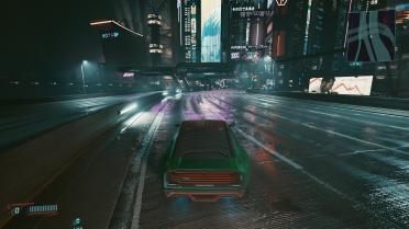 Wet road RTX