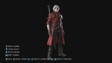 Dante's crimson coat