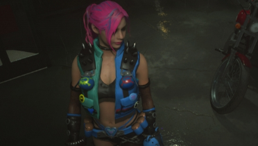 Punk girl Claire