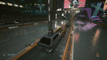 Wet road RTX