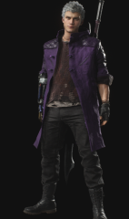 Nero's blue and purple EX costume
