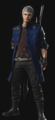 Nero's blue and purple EX costume