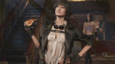 Black Coat for Lady's Default Costume