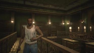 GTA-SA Carl Johnson replaces Leon Aklay Sheriff MOD