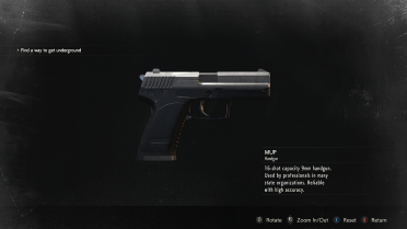 HK USP pistol