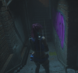 Punk girl Claire