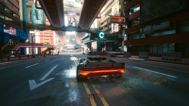 Wet road