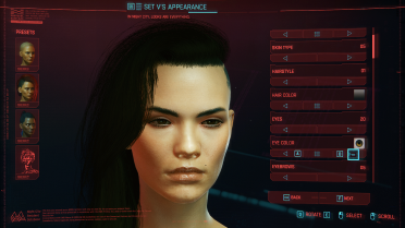 Realistic eyes
