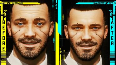 Expressive male V
