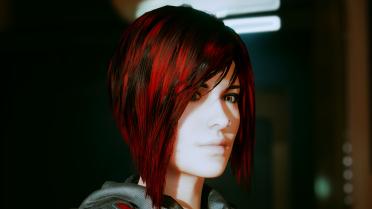 Faith's hairstyle