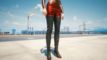 High boot pants