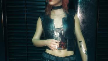 Female V's symmetrical Alt jacket (with custom colors)