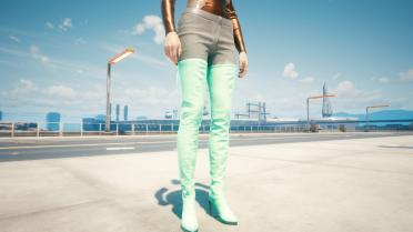 High boot pants