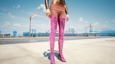 High boot pants