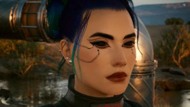 Koralina's new eyebrows