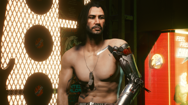 Johnny Silverhand texture editor