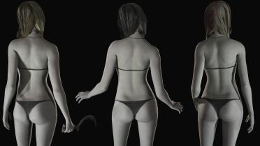 Girls' bikinis