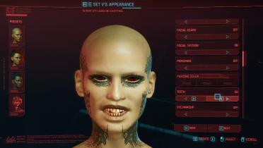Brutal black tattoo