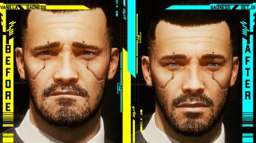 Expressive male V