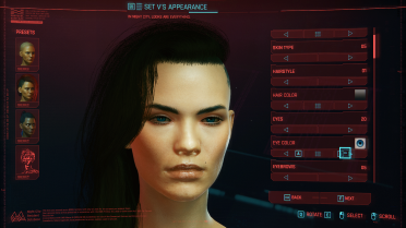 Realistic eyes
