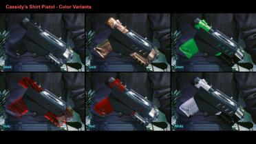 Cassidy's Shirt with Decal and Pistol - Modular