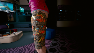 Chidosity's custom tattoos and editing