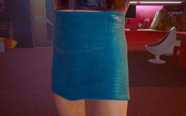 Men's V mini skirt