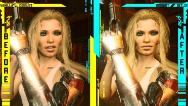 Expressive female V