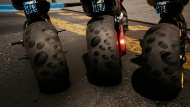 Suction cup tires