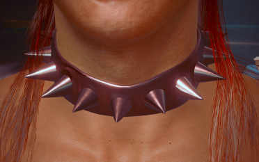 Male V point collar